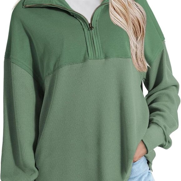 Brand New Womens Green Sweatshirt Small